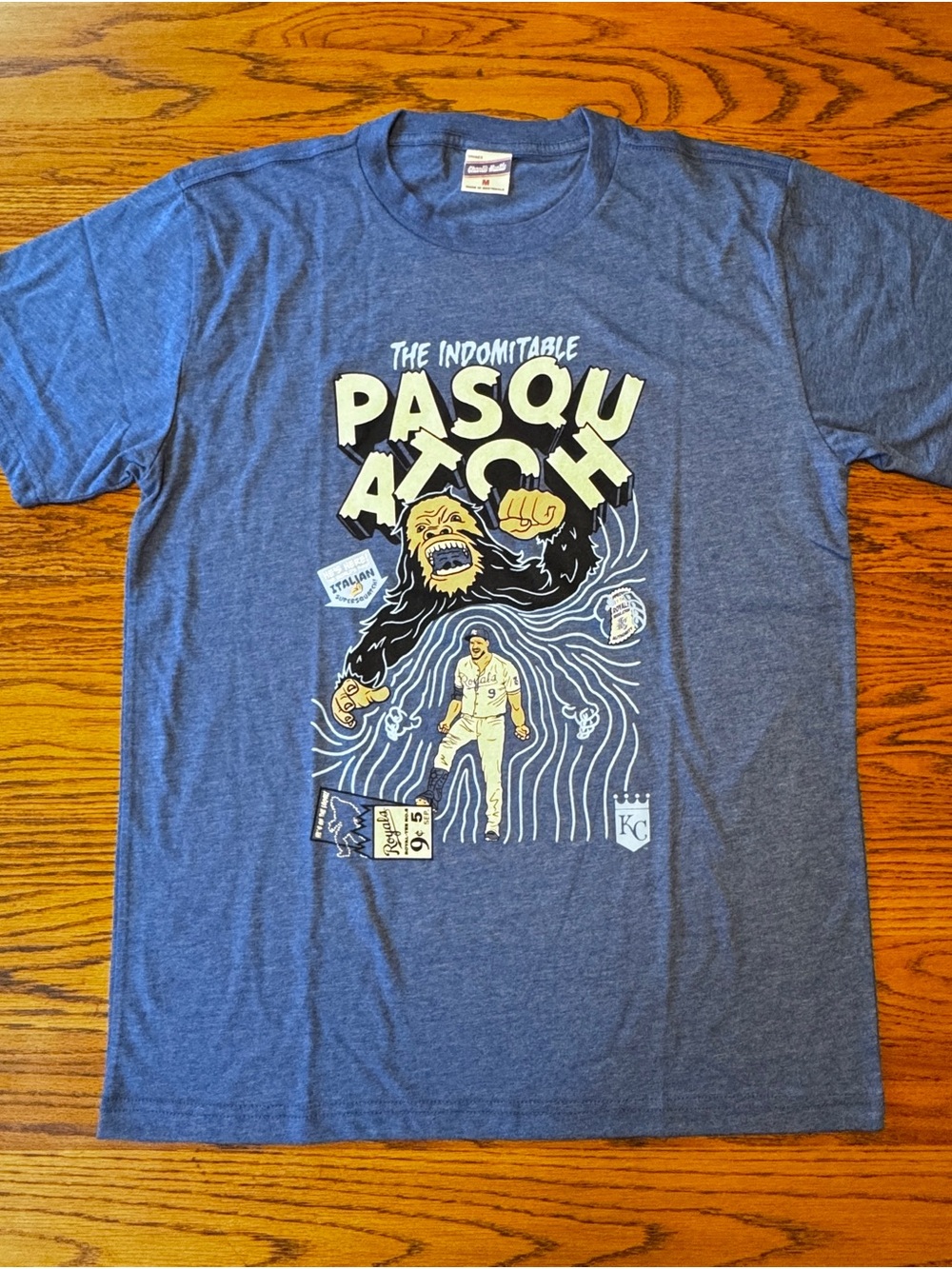Vinnie Pasquantino - The Indomitable Pasquach Graphic Tee - Royals Baseball